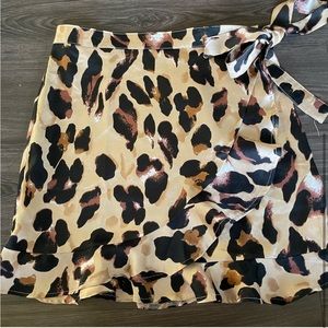 Nastygal Cheetah Skirt